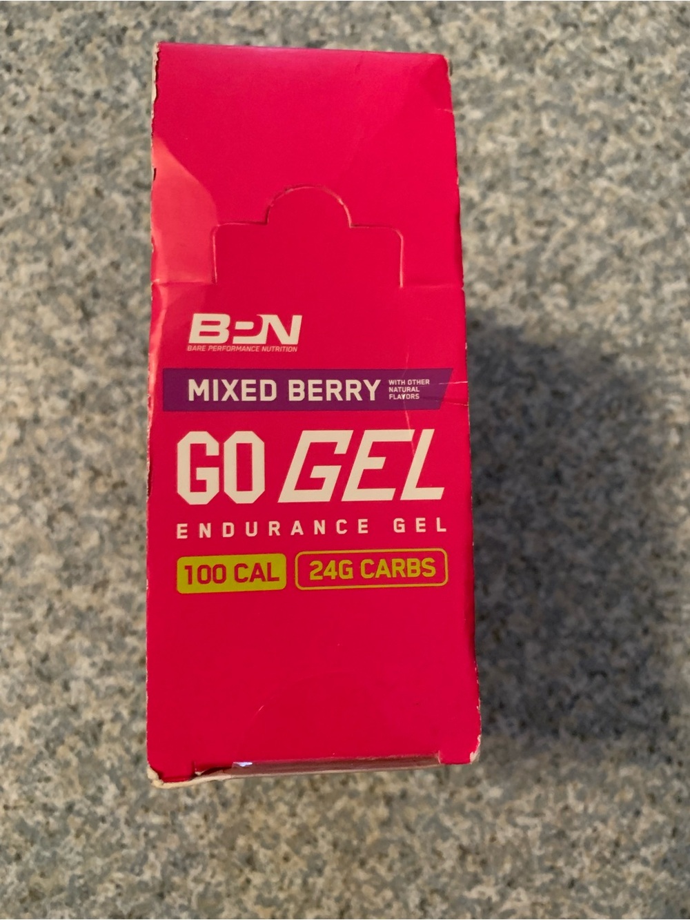 BARE PERFORMANCE NUTRITION, BPN Go Gel Endurance, 24g of Carbohydrates & 100 Cal